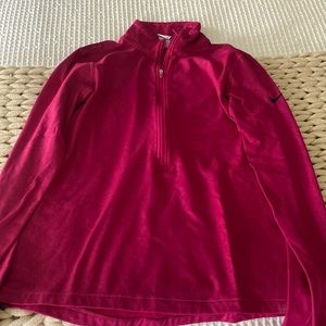 Nike Dri-Fit 3/4 Length Zip Up Sweatshirt